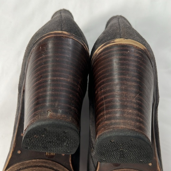 Lucky Brand Grey Suede Eller Ankle Boots - Picture 7 of 10